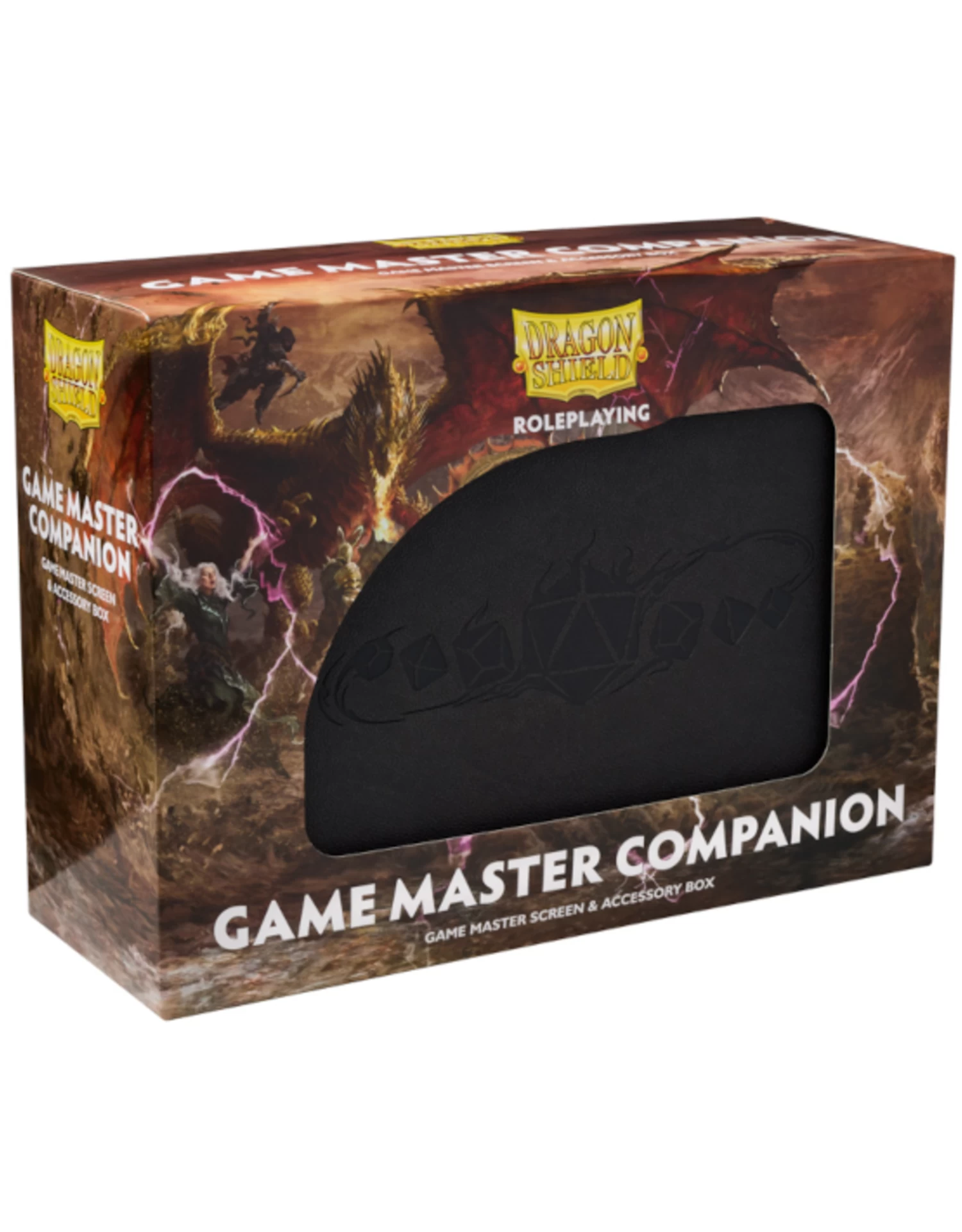 Arcane Tinmen - Dragon Shield RPG: Game Master Companion (Screen & Accesory Box) Iron Grey