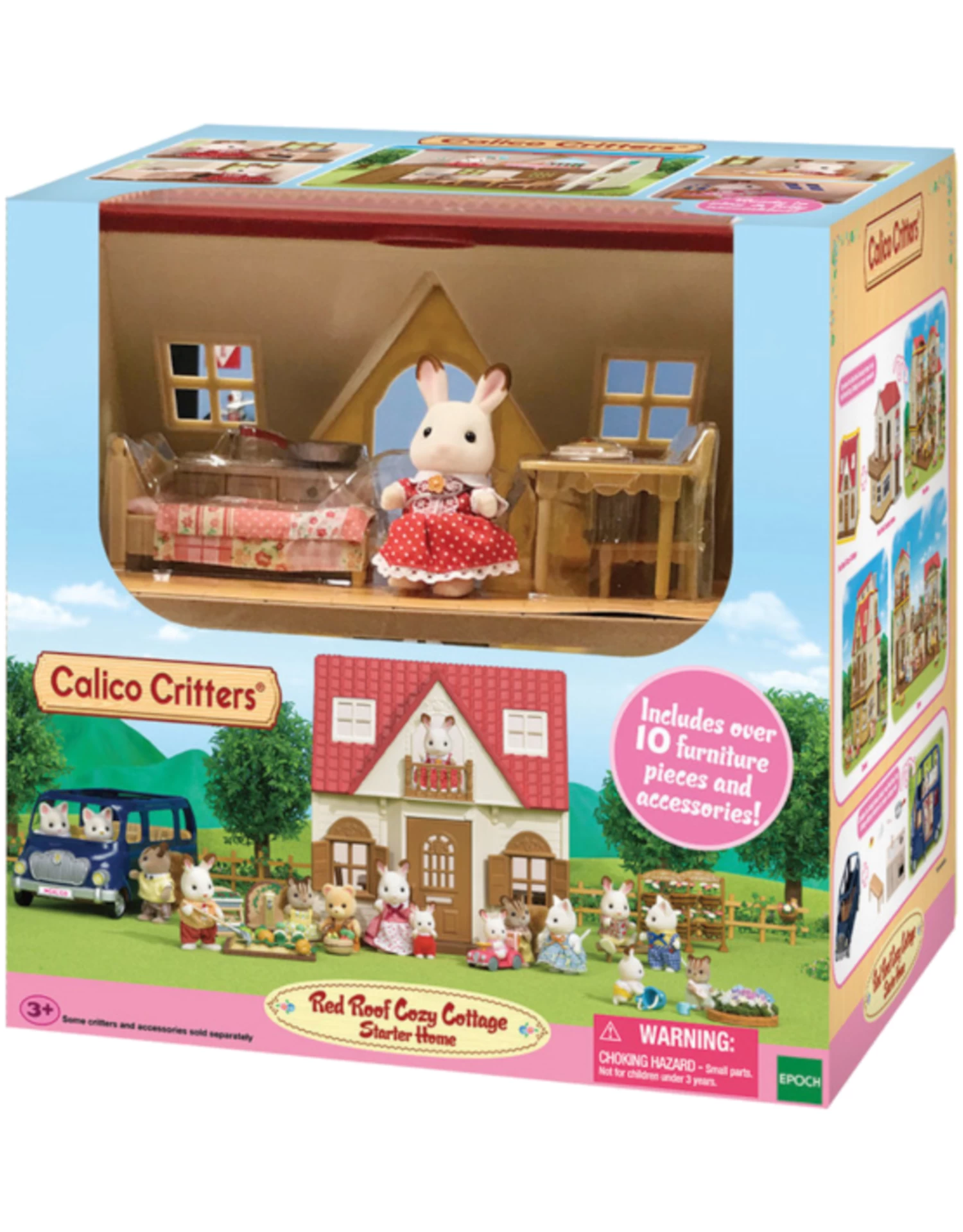 Calico Critters - Red Roof Cozy Cottage - Image 2