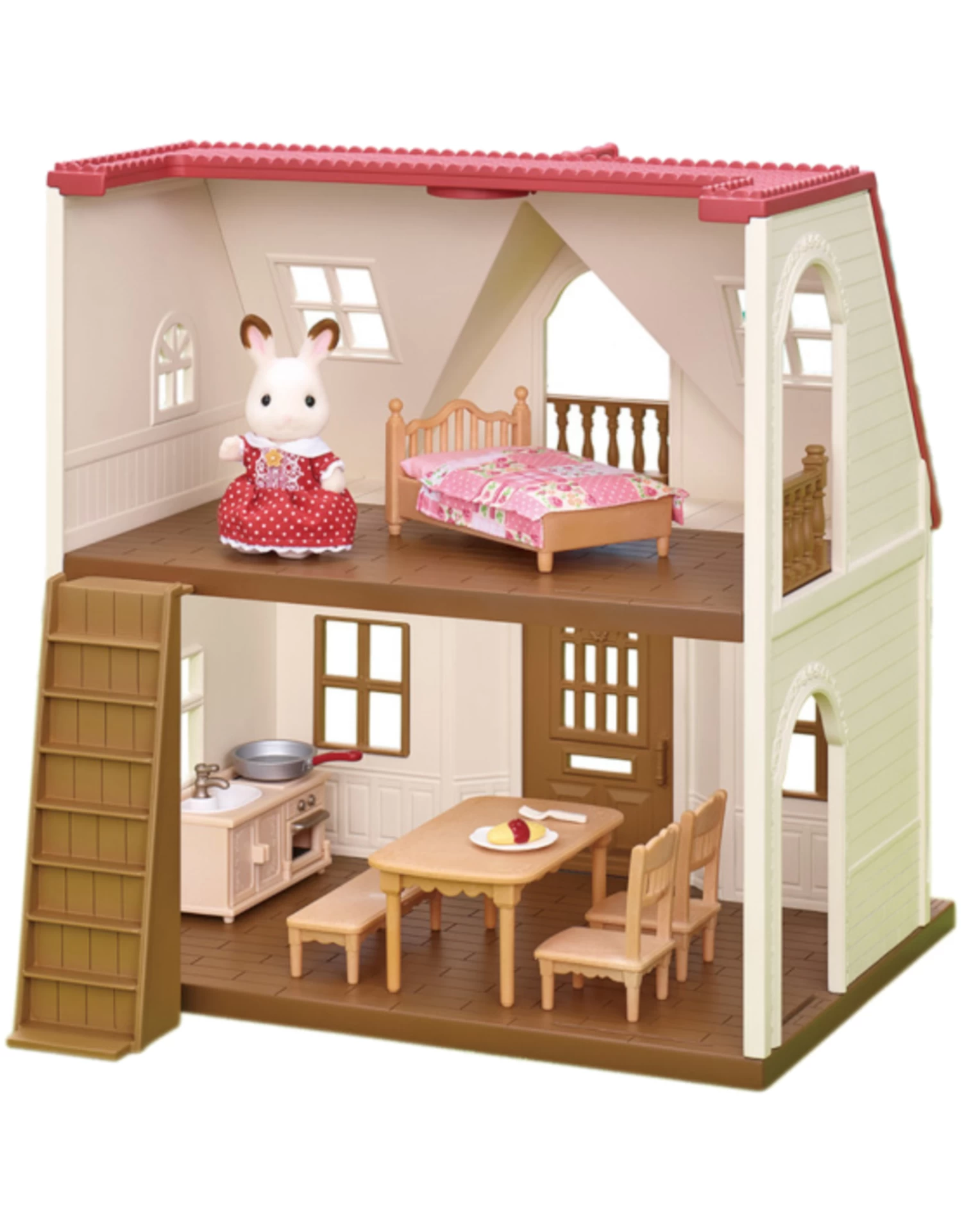 Calico Critters - Red Roof Cozy Cottage - Image 3