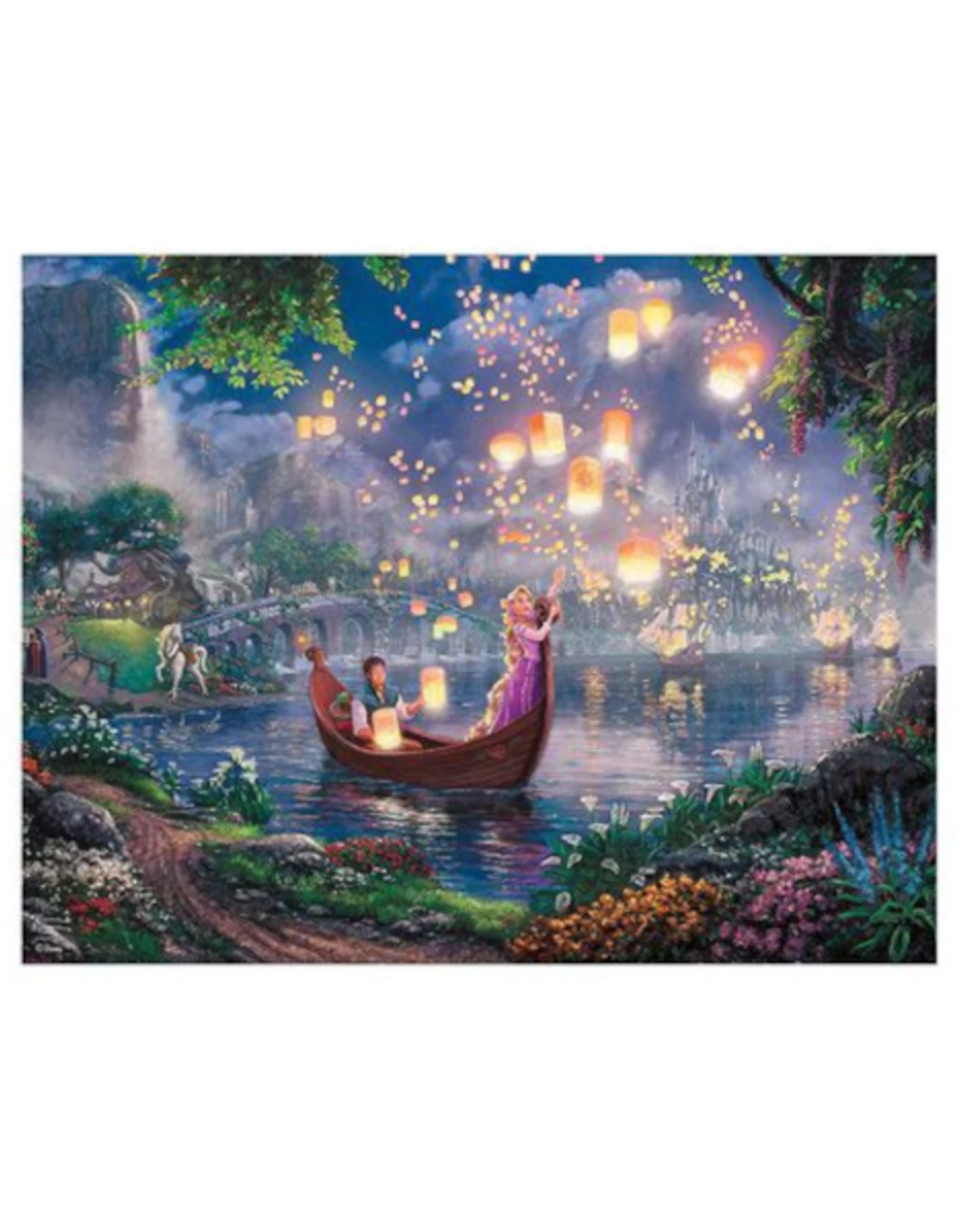 Ceaco - 500pcs - 4 In 1 Multipack - Thomas Kinkade Disney (Teal) - Image 3
