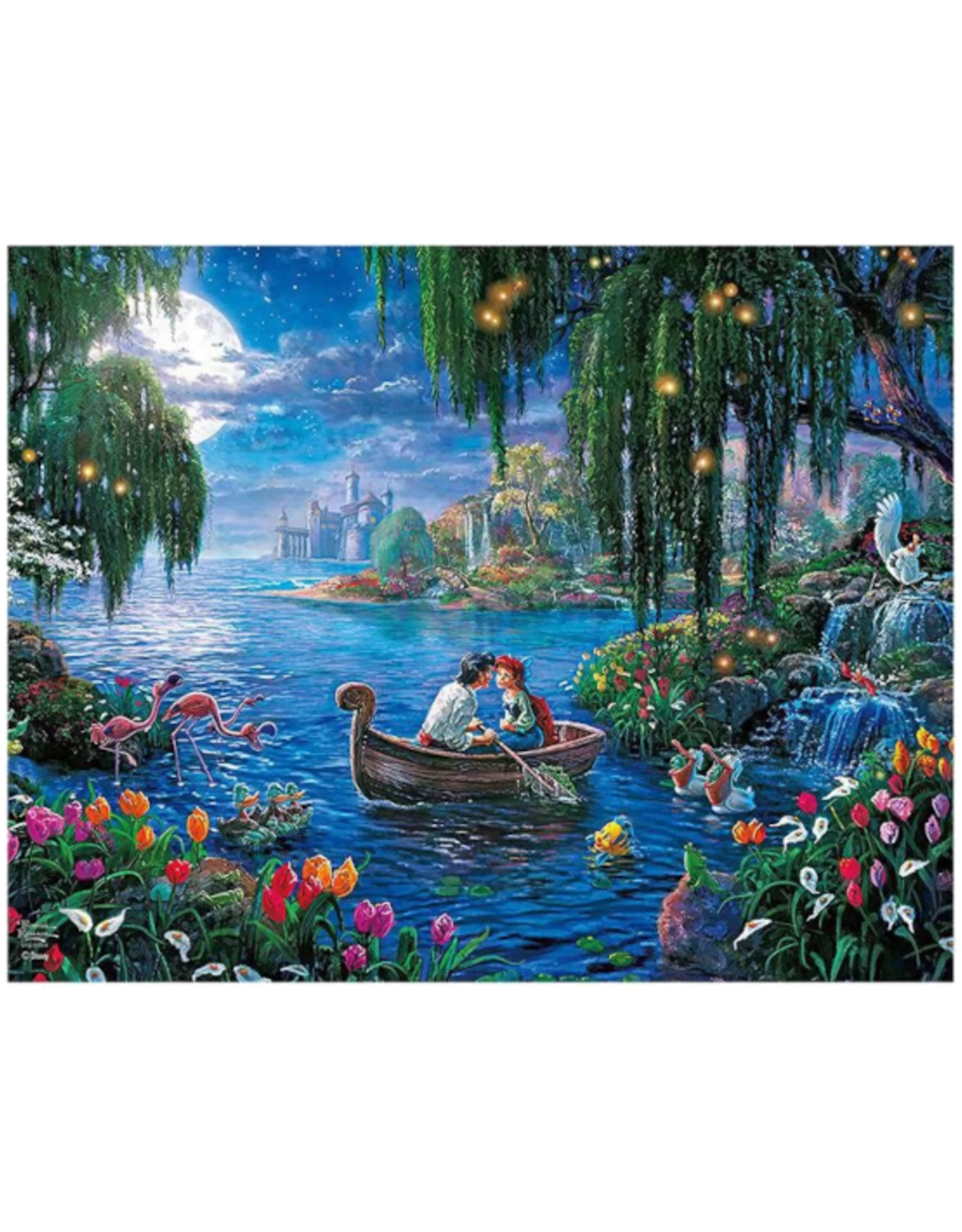 Ceaco - 500pcs - 4 In 1 Multipack - Thomas Kinkade Disney (Teal) - Image 5