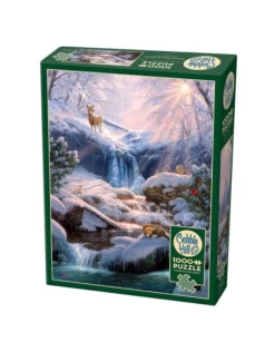 Cobble Hill - 1000 Pcs - Mystic Falls In Winter