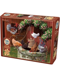 Cobble Hill - 275pcs - Easy Handling - The Chickens Are Well