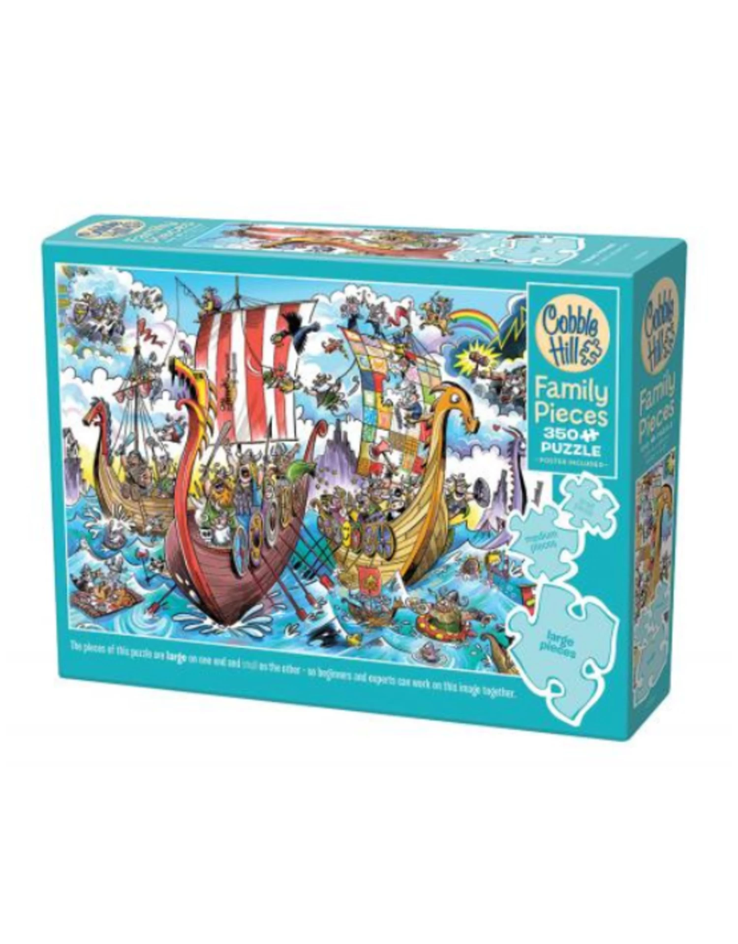 Cobble Hill - 350 Pcs - Family Pieces - Viking Voyage
