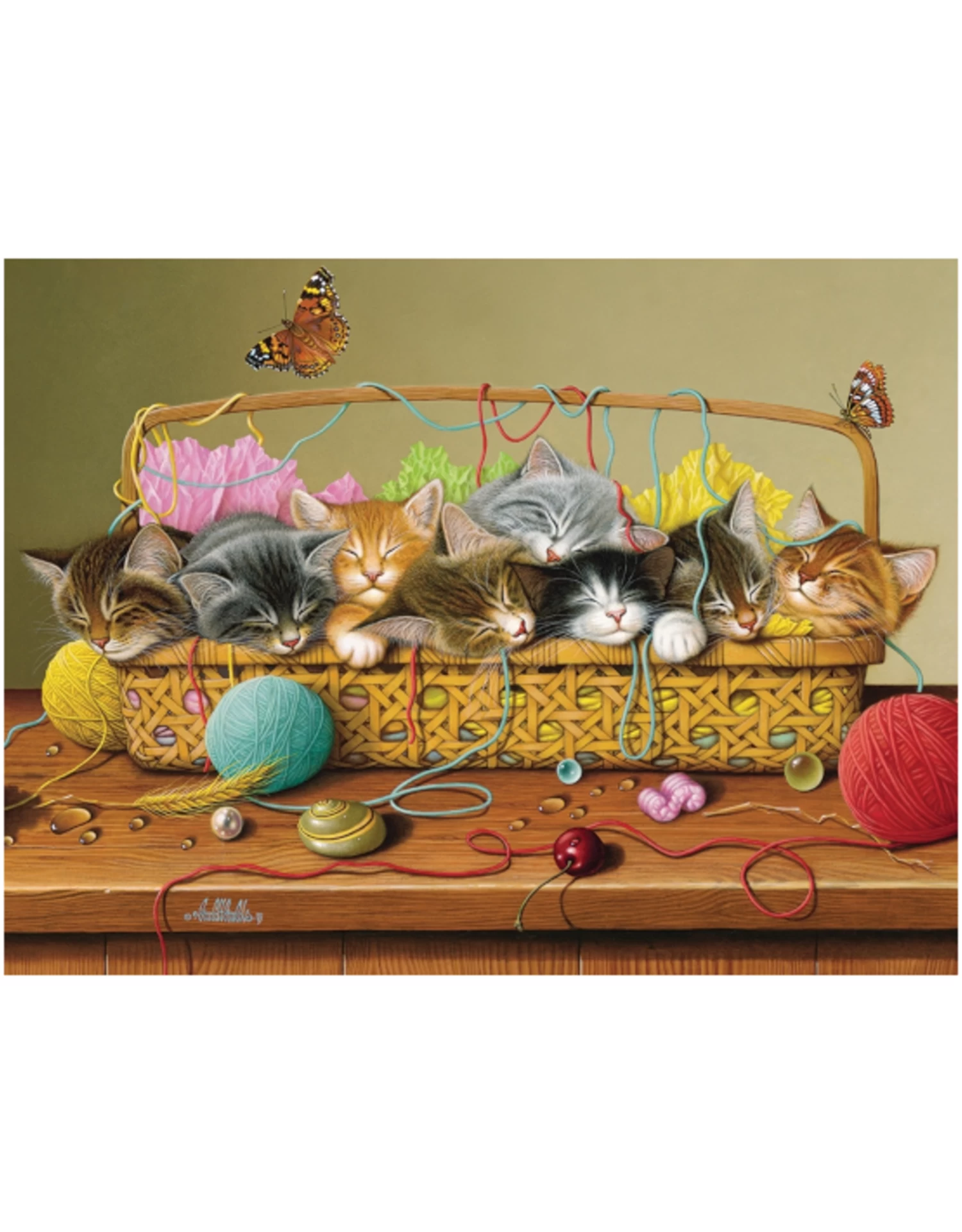 Cobble Hill - 350pcs - Family Pieces - Basket Case - Image 2