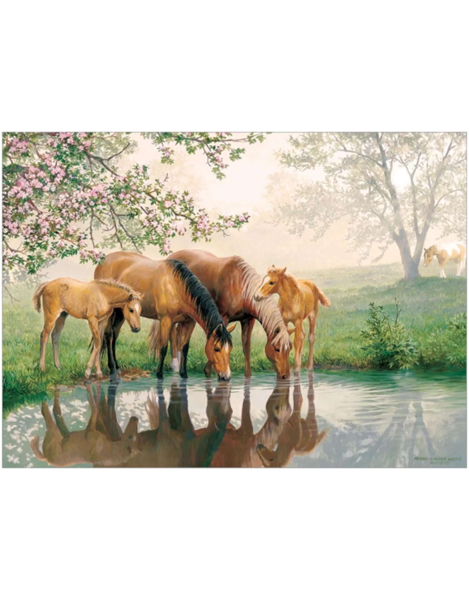 Cobble Hill - 350pcs - Family Pieces - Horse Family - Image 2
