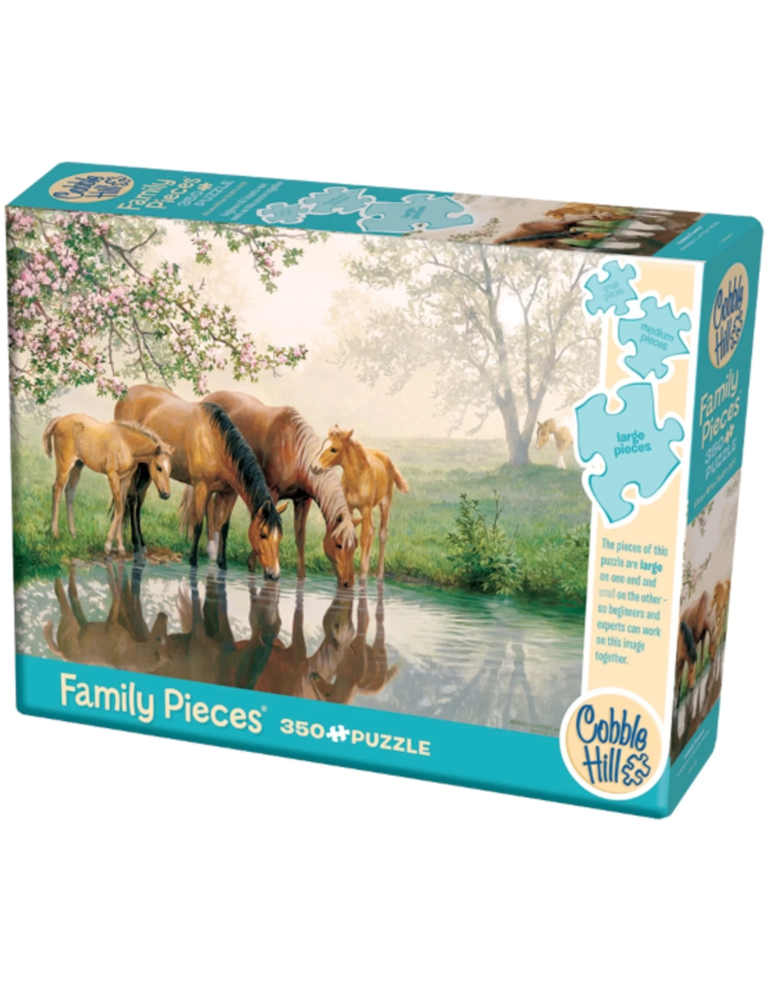 Cobble Hill - 350pcs - Family Pieces - Horse Family