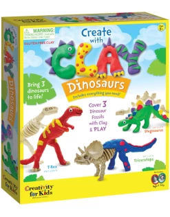 Creativity For Kids - Create With Clay Dinosaurs