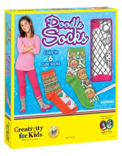 Creativity For Kids - Doodle Socks