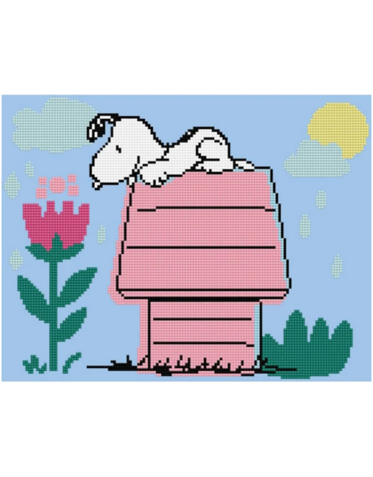 Diamond Dotz - Peanuts - Dog House - Image 2