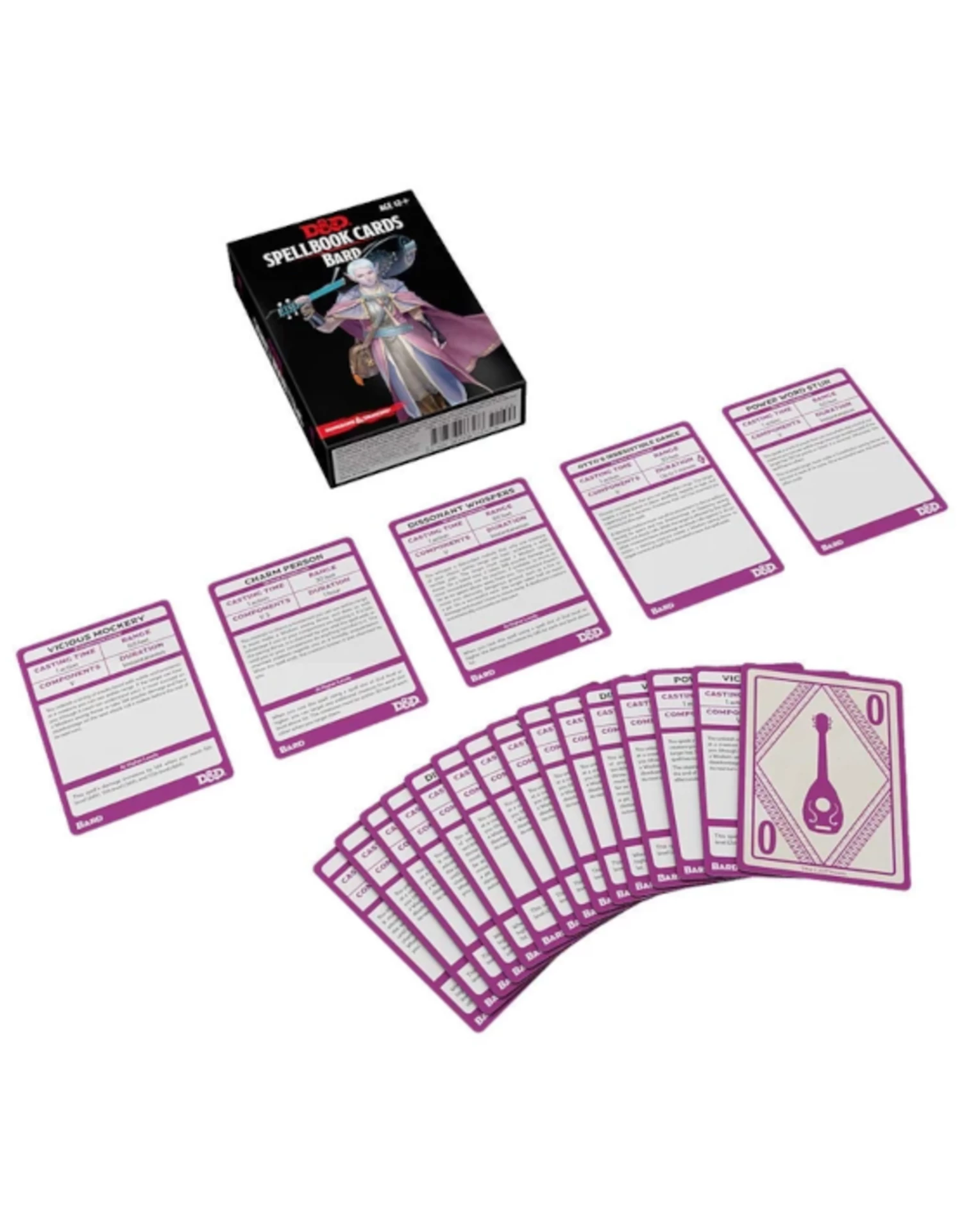 Dungeons & Dragons - Spellbook Cards - Bard - Image 2