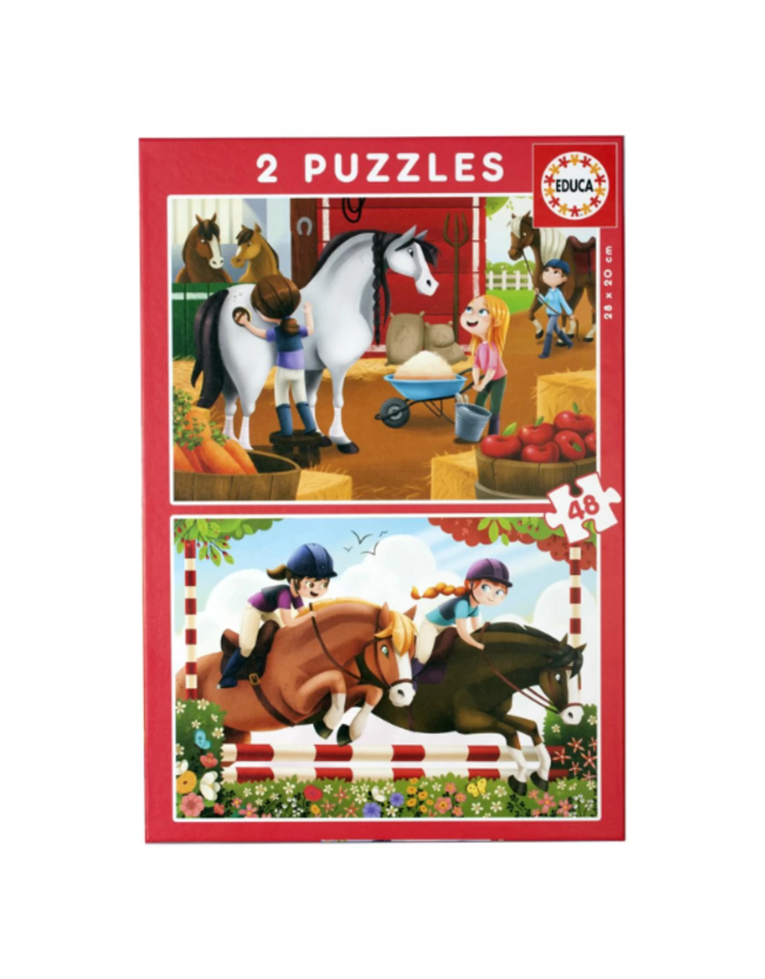 Educa - Horses (2x48)