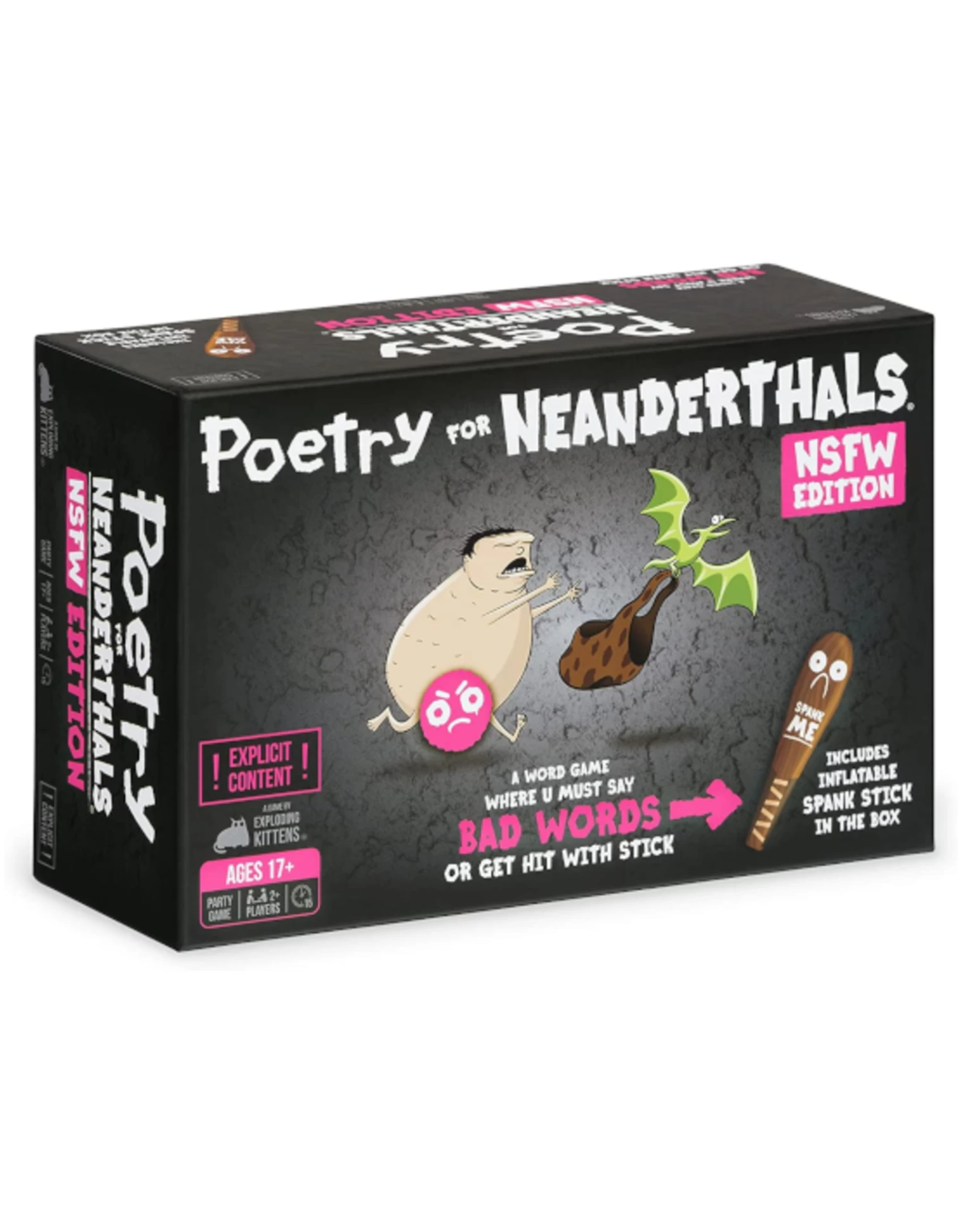 Exploding Kittens - Poetry For Neanderthals NSFW (17+, Adult)