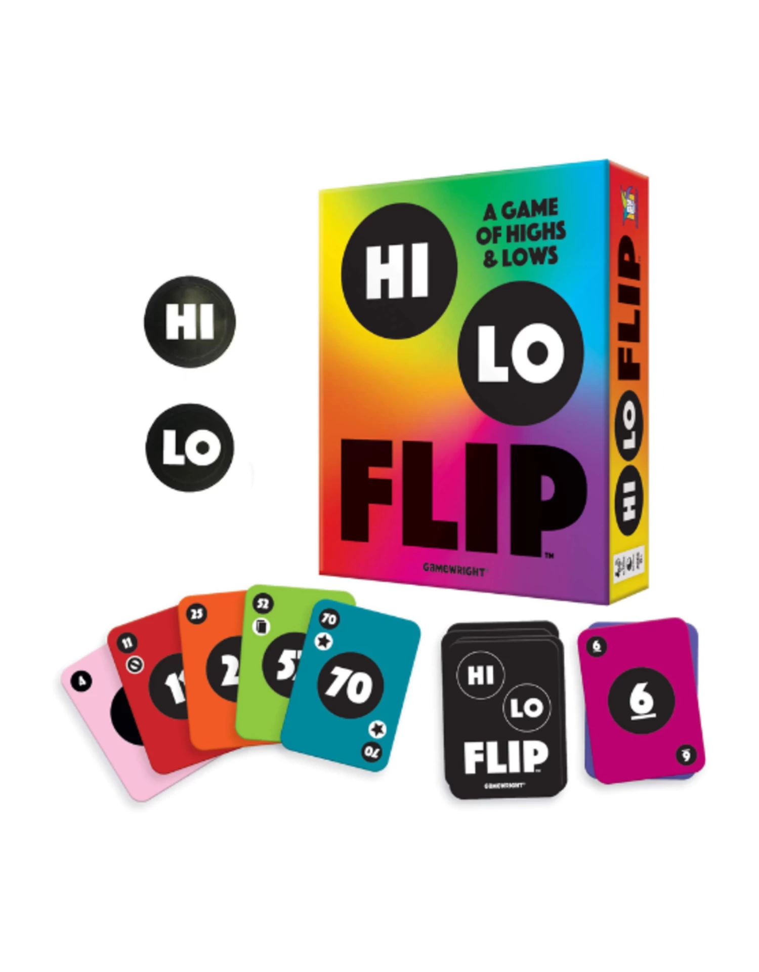 Gamewright - Hi Lo Flip - Image 2