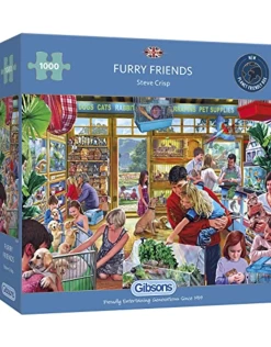 Gibsons - 1000 Pcs - Furry Friends