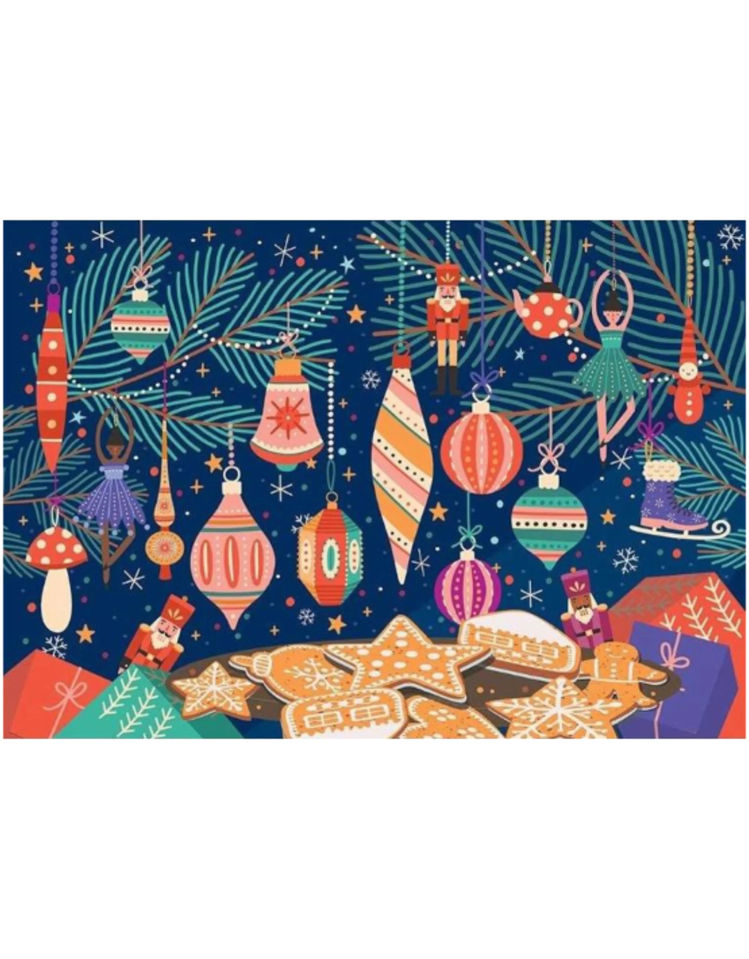 Gibsons - 200pcs - Sugar And Spice Christmas Bauble Jigsaw Puzzle - Image 2