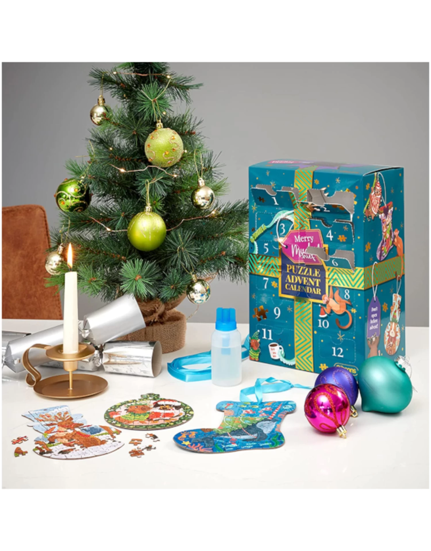 Gibsons - Merry Mischief Jigsaw Puzzle Advent Calendar - Image 2
