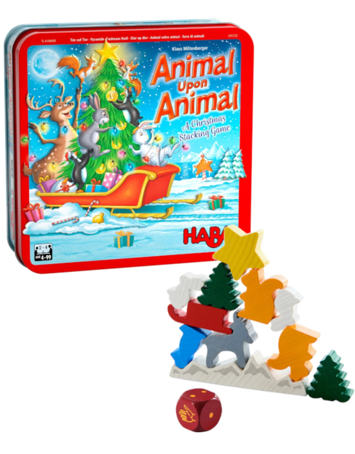Haba - Animal Upon Animal Christmas