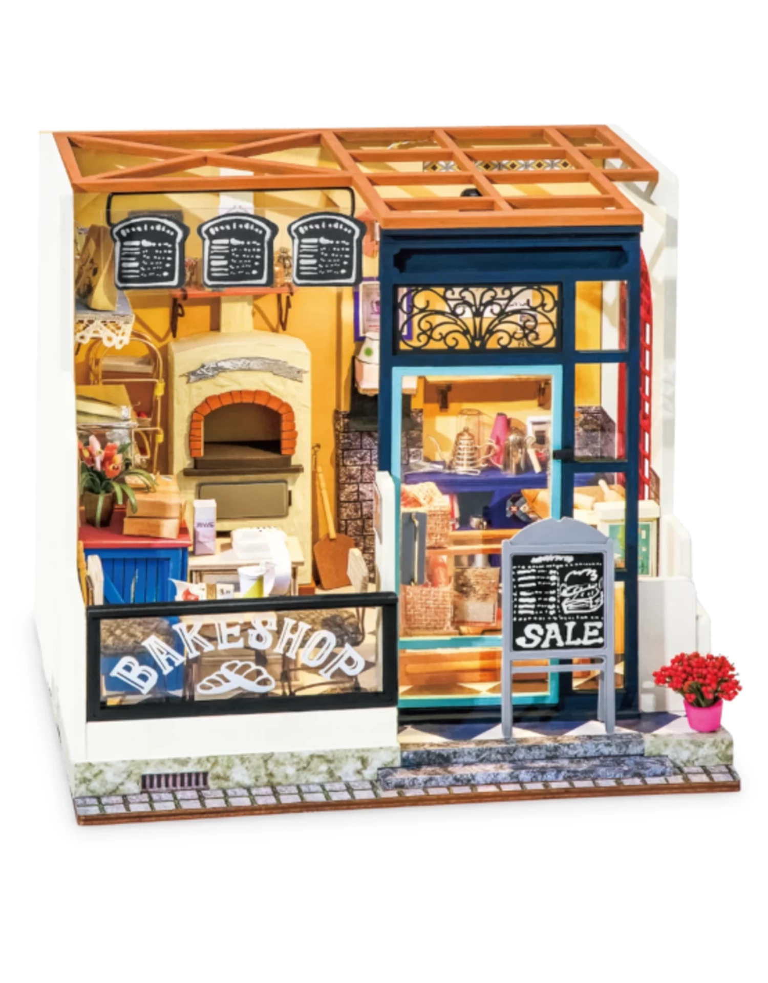 Hands Craft - DIY Miniature Dollhouse - Bake Shop - Image 3
