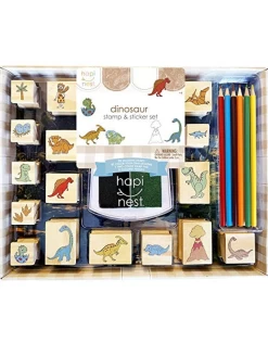 Hapinest - Dinosaur Stamp Sticker