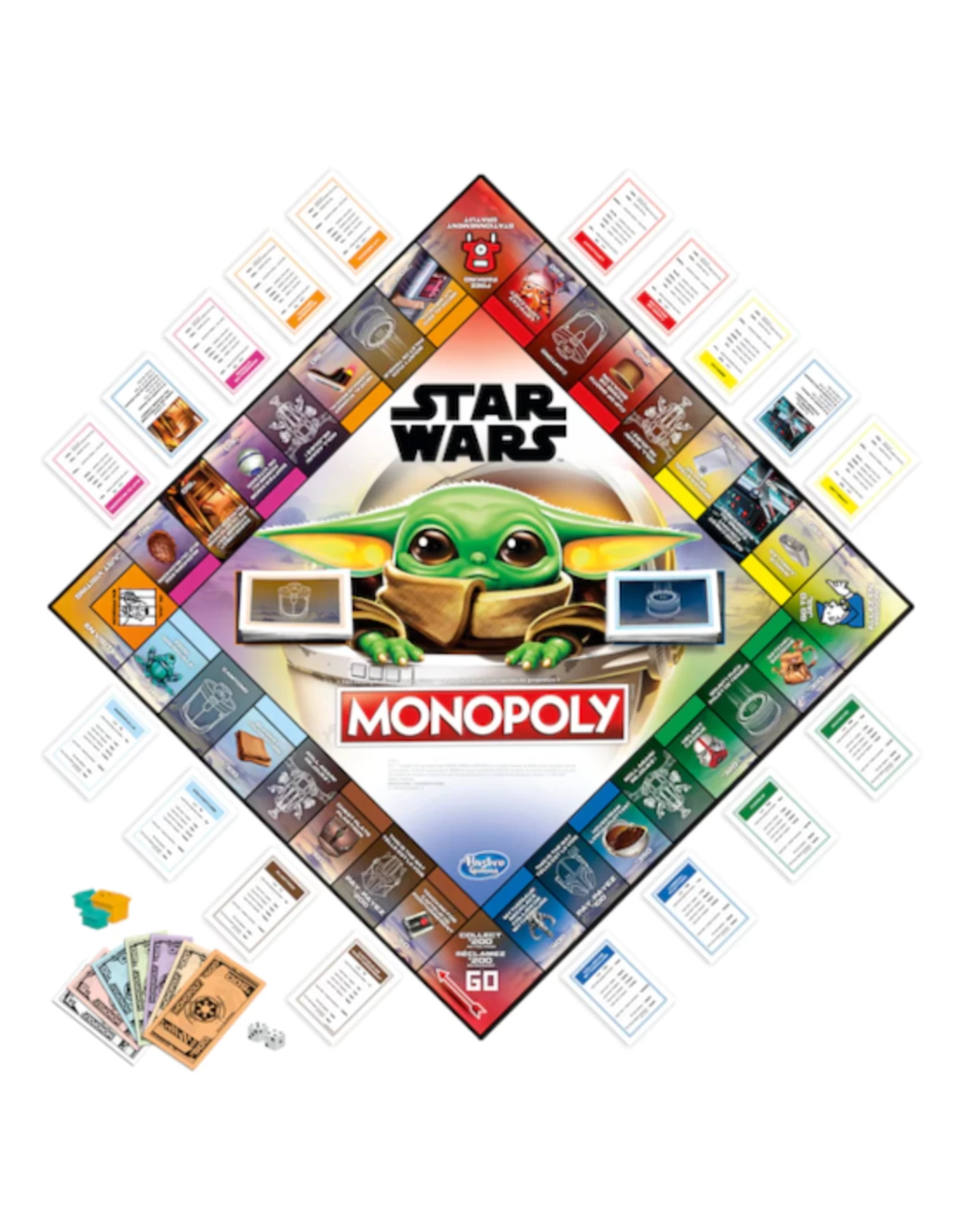 Hasbro Gaming Monopoly - Mandalorian The Child - Image 2