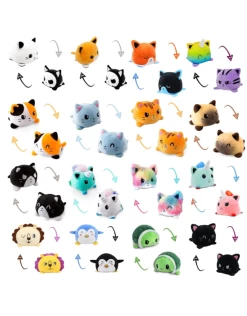 Reversible Plooshie Animals (Assorted Styles)