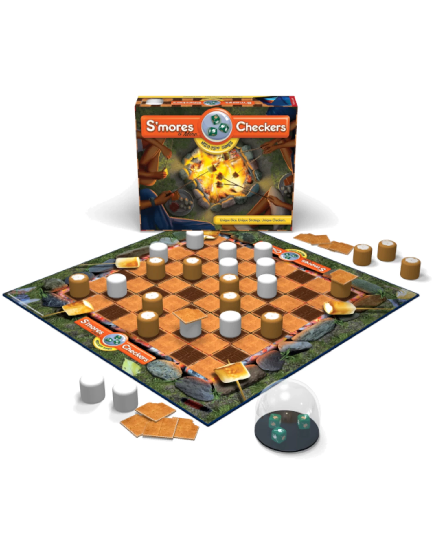 Madd Capp Games - S'mores Checkers - Image 2