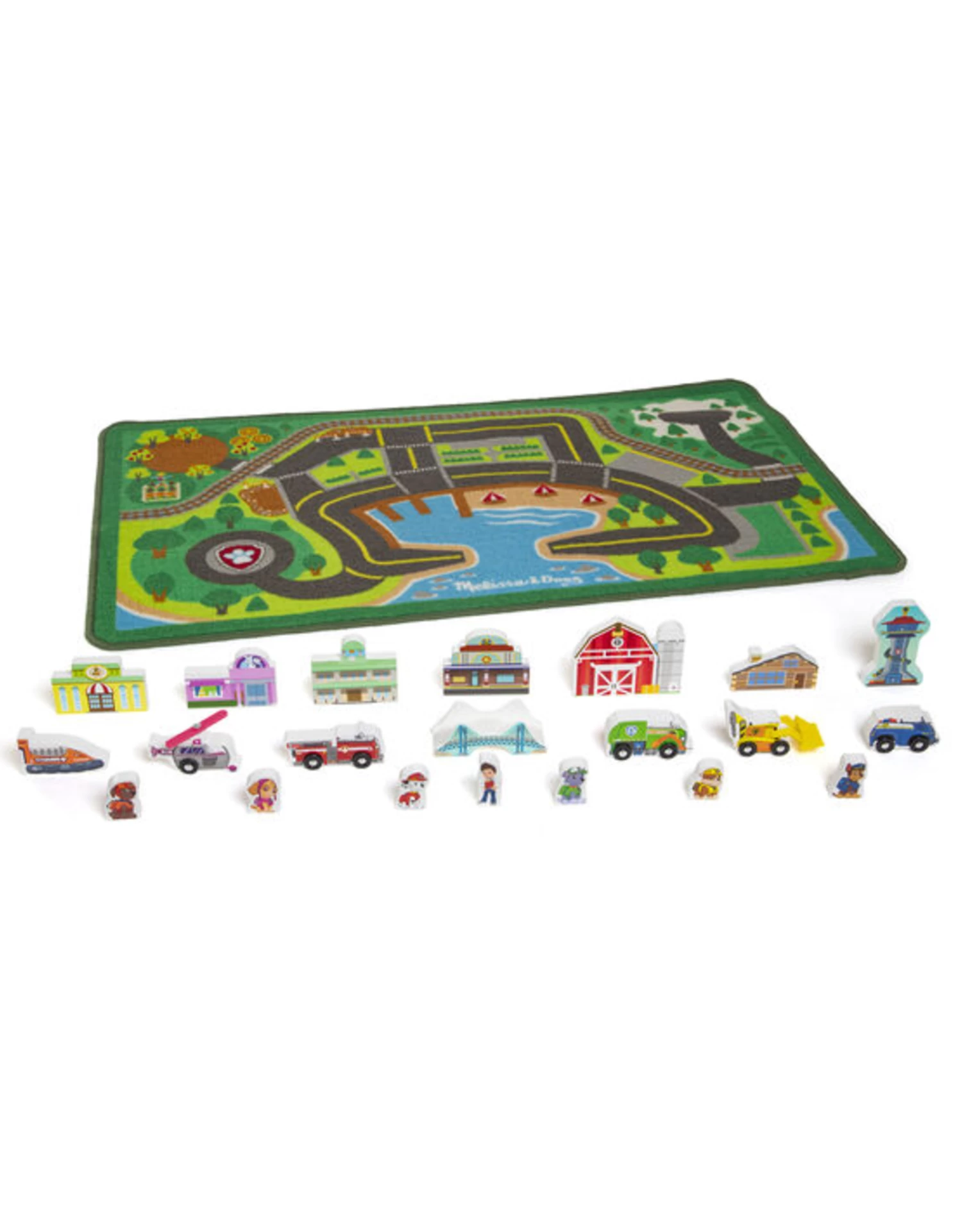 Melissa & Doug - PAW Patrol Activity Rug - Adventure Bay - Image 3