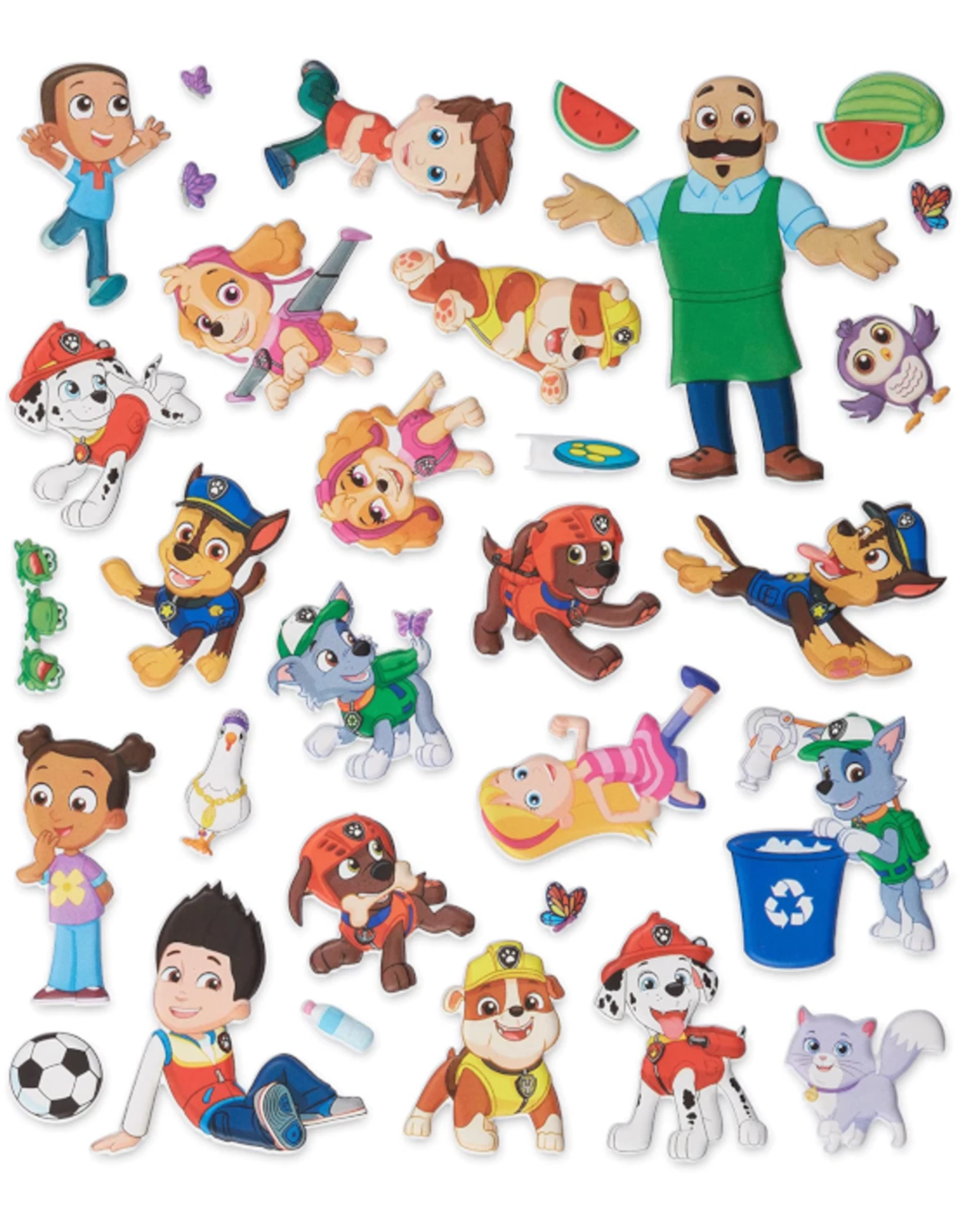Melissa & Doug - PAW Patrol Puffy Sticker - Adventure Bay - Image 3