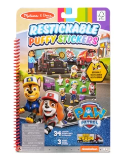 Melissa & Doug - PAW Patrol Restickable Puffy Stickers - Big Pup Trucks
