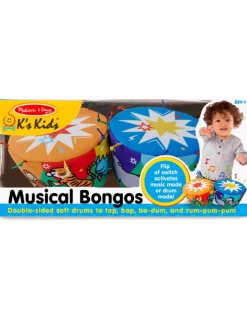 Melissa & Doug - Soft Cloth Musical Bongos