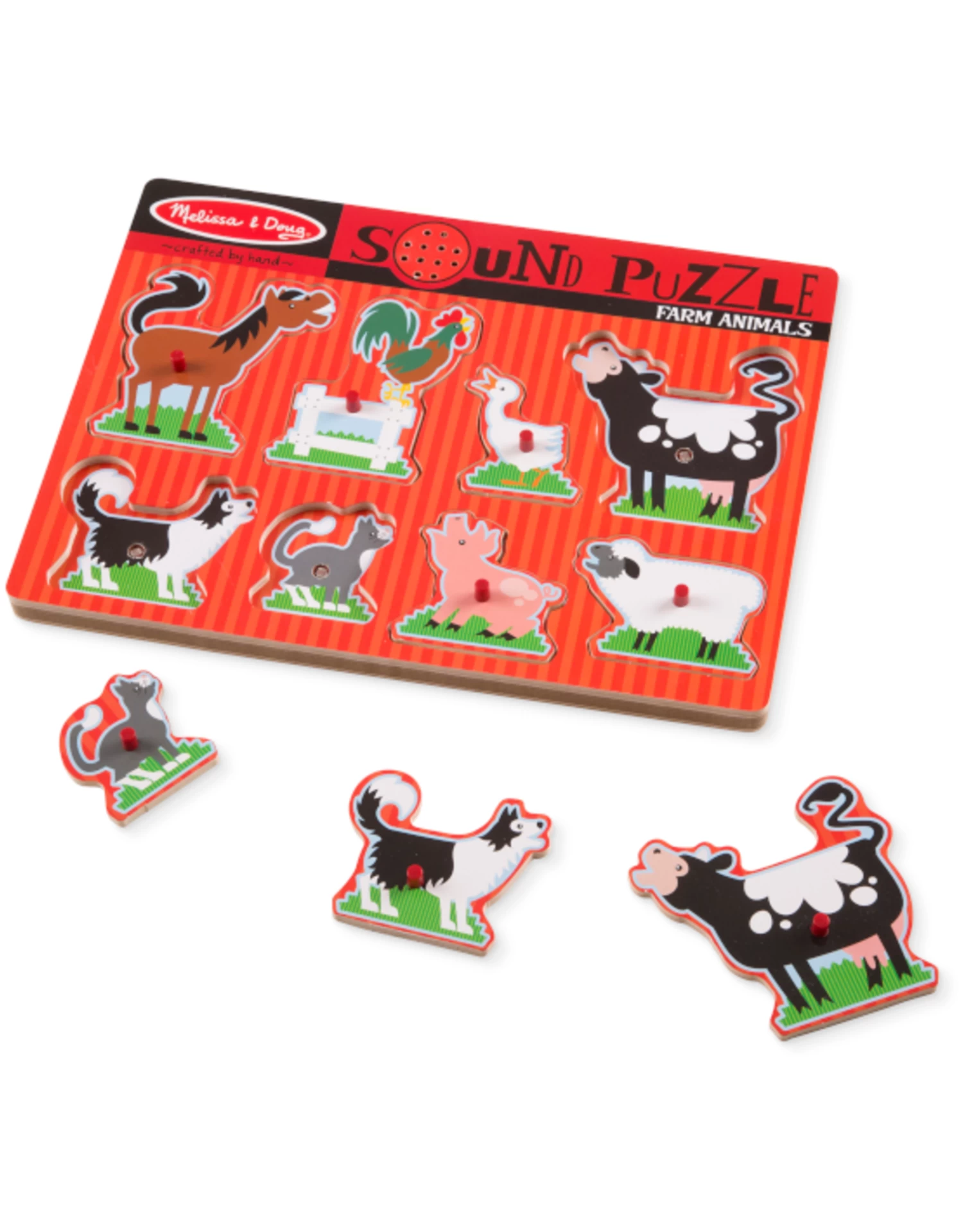Melissa & Doug - Sound Puzzle - Farm Animals