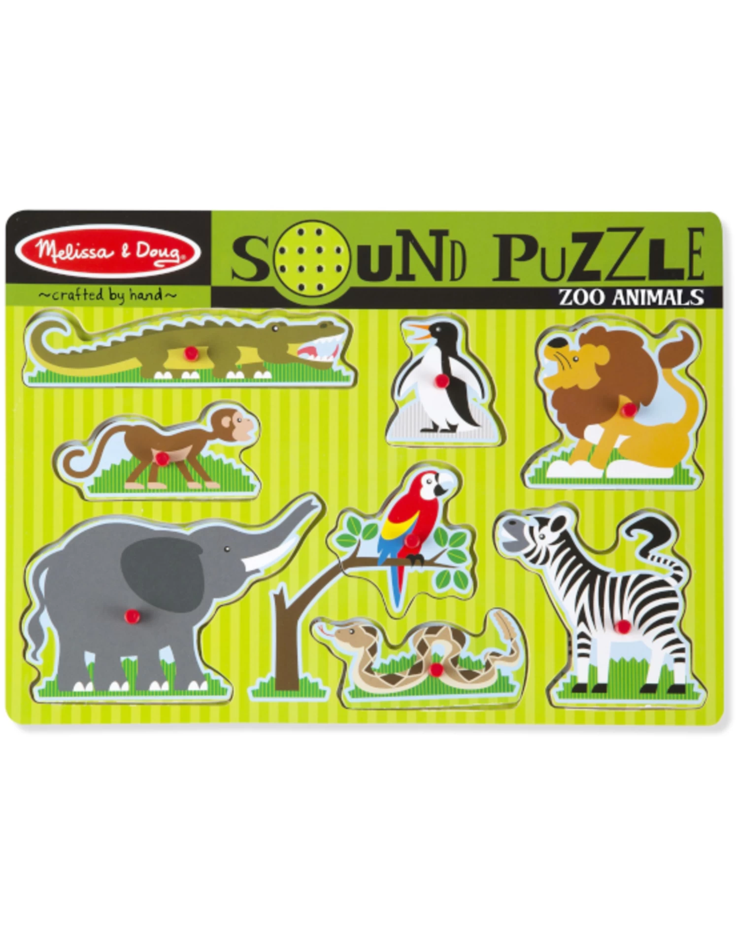 Melissa & Doug - Sound Puzzle - Zoo Animals - Image 2