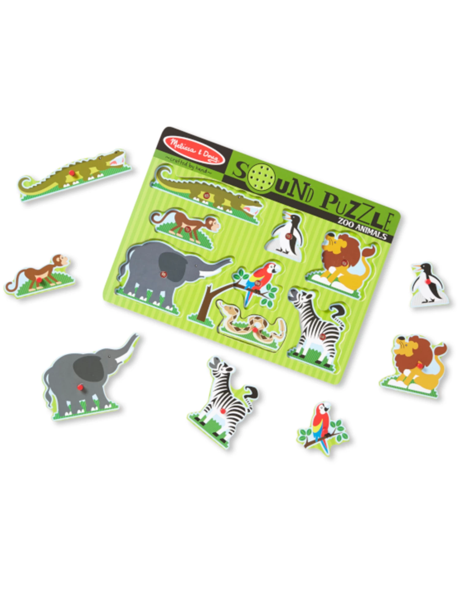 Melissa & Doug - Sound Puzzle - Zoo Animals