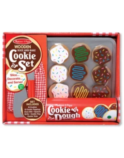 Melissa & Doug - Wooden Cookie Set