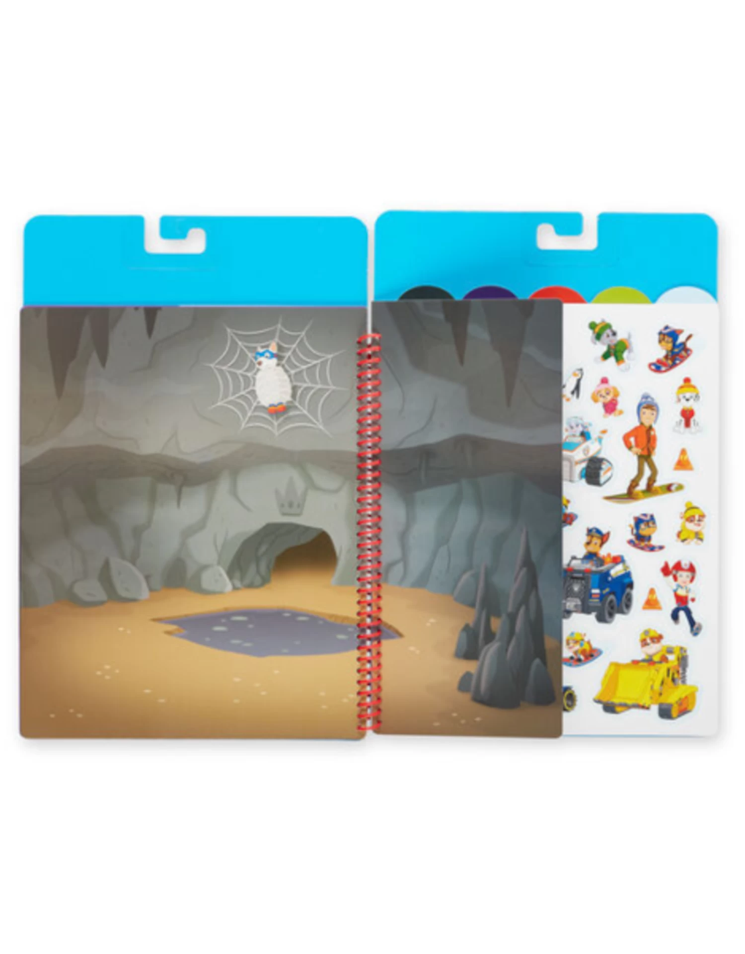 Melissa & Doug PAW Patrol Restickable Stickers Flip-Flap Pad - Classic Missions - Image 3