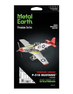 Metal Earth - Iconx - Tuskegee Airmen P-51D Mustang