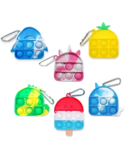 OMG Pop Fidgety - Assorted Fidget Keychains