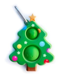 OMG Pop Fidgety - Mega Pop Christmas Tree Keychain