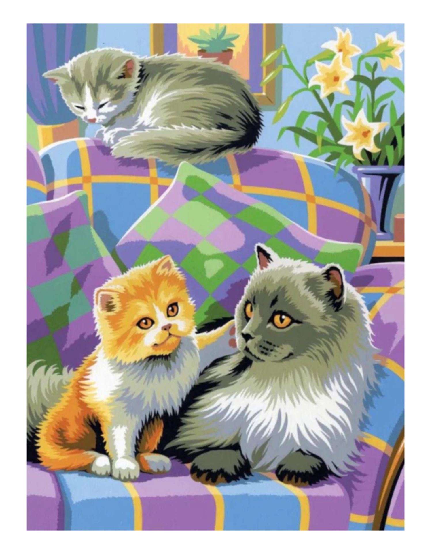 Paint By Numbers Junior 2 Pack - Cats - Image 2