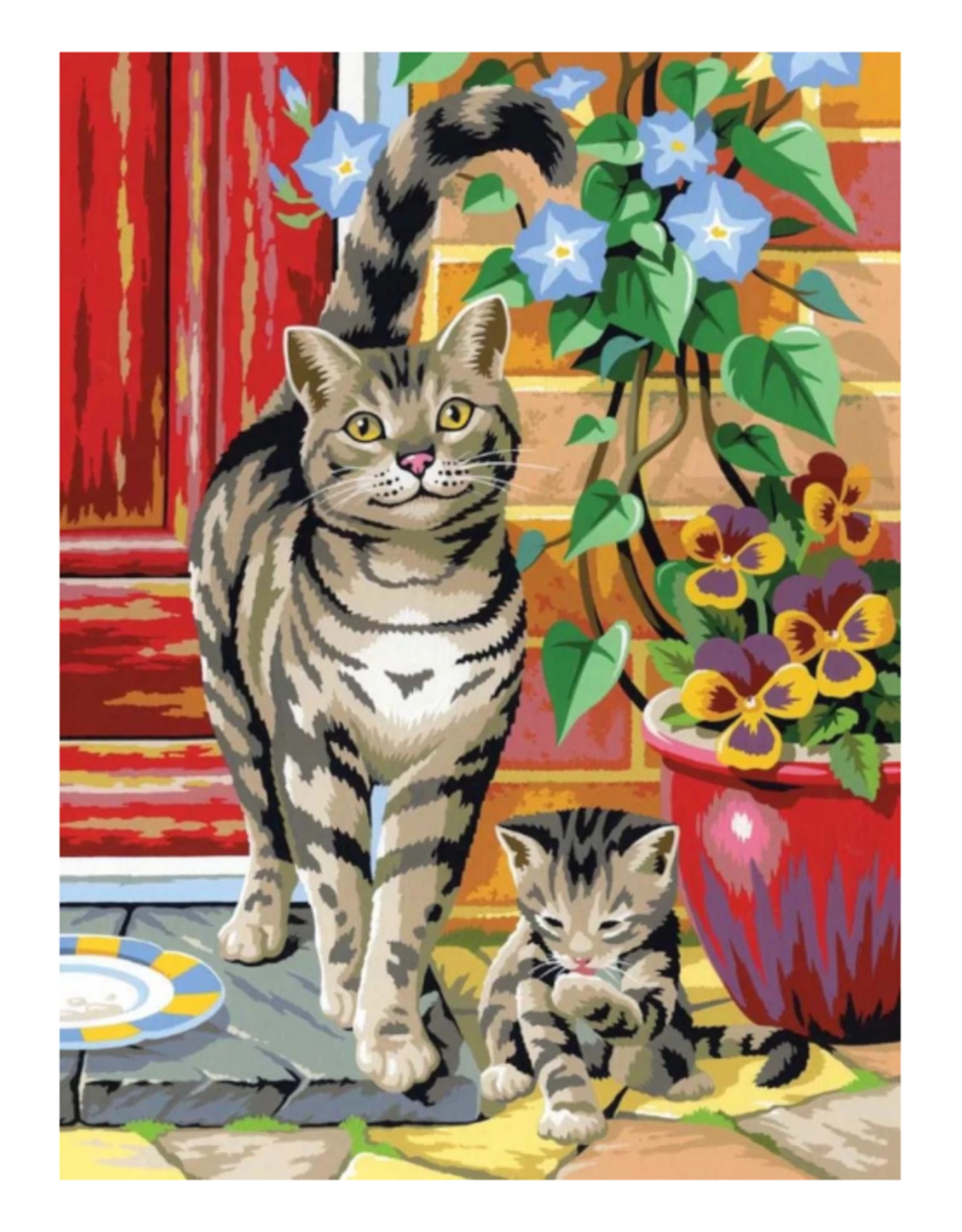 Paint By Numbers Junior 2 Pack - Cats - Image 3