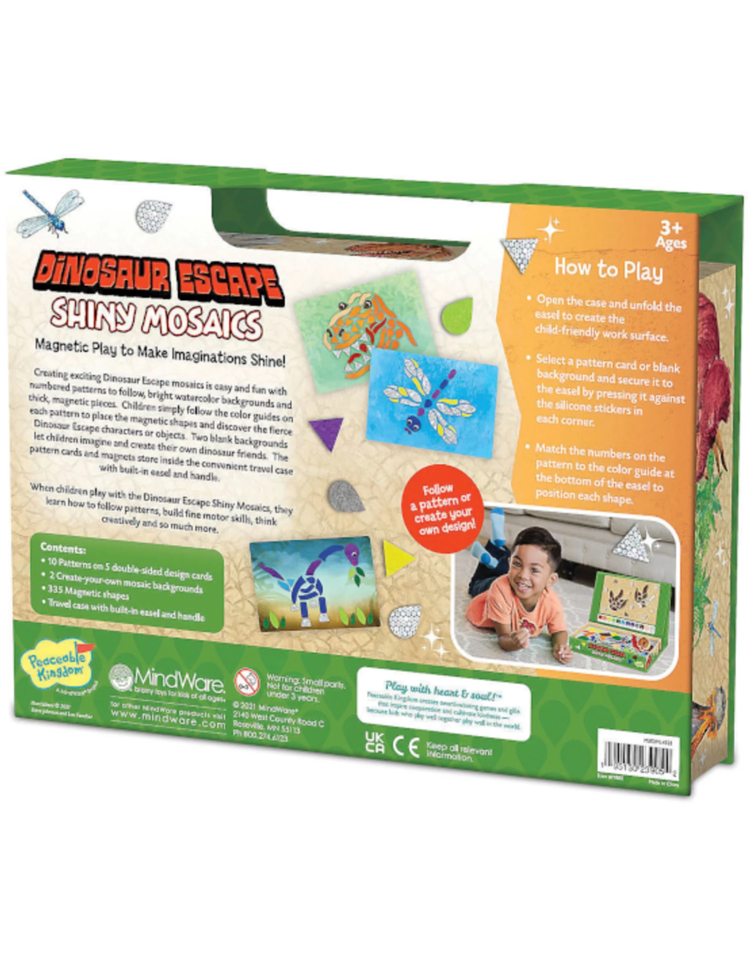 Peaceable Kingdom - Dinosaur Escape Shiny Mosaics - Image 3