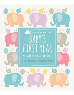 Baby's First Year Memories For Life – A Keepsake Journal Of Milestone Moments
