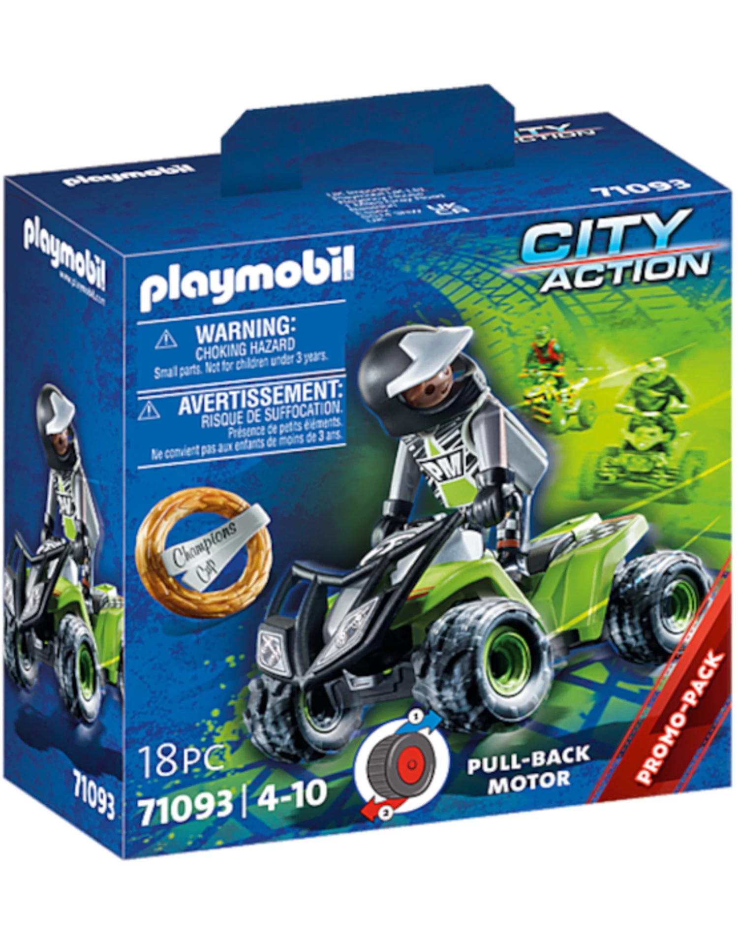 Playmobil - City Action - 71093 - Racing Quad