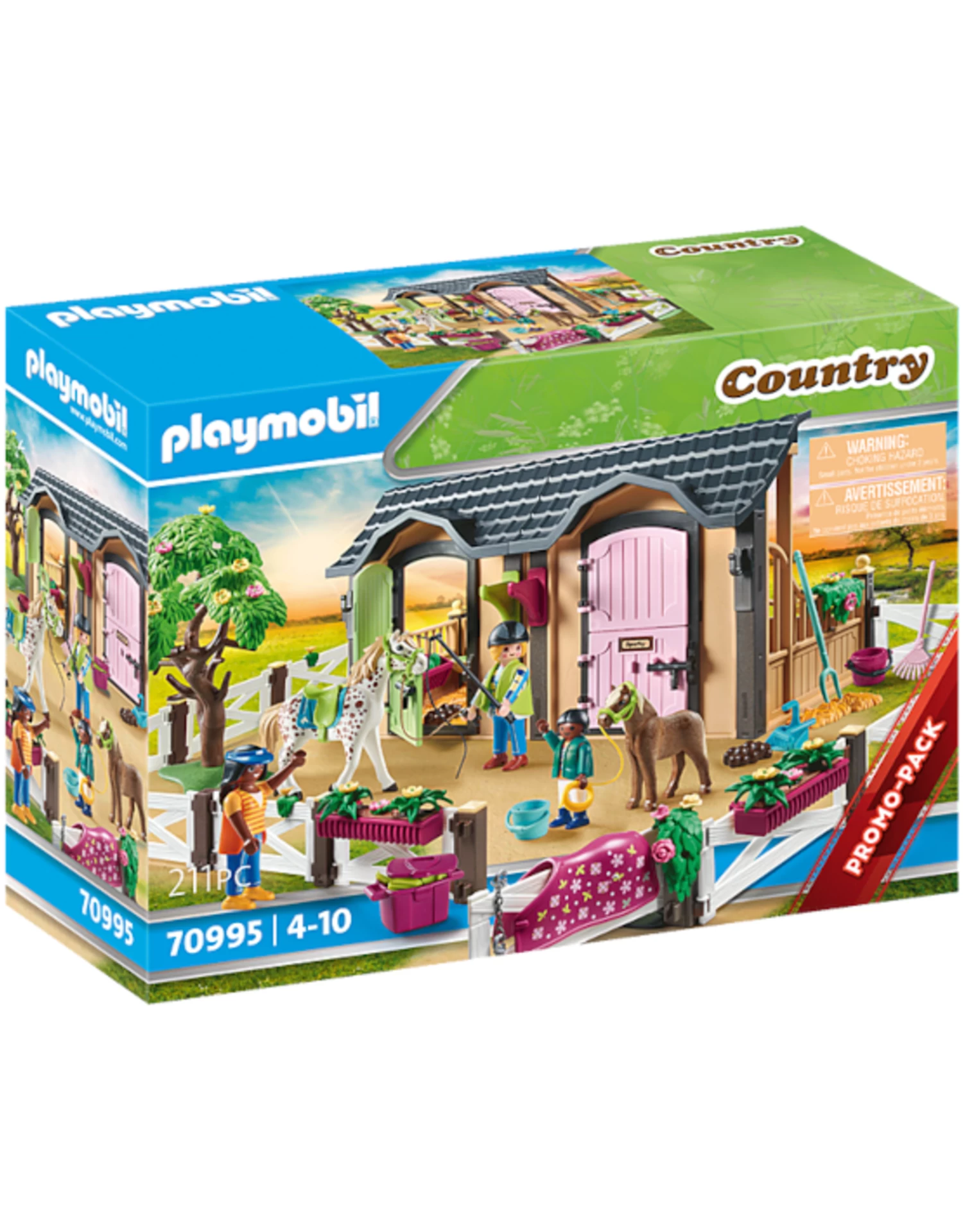 Playmobil - Country - 70995 - Horseback Riding Lessons
