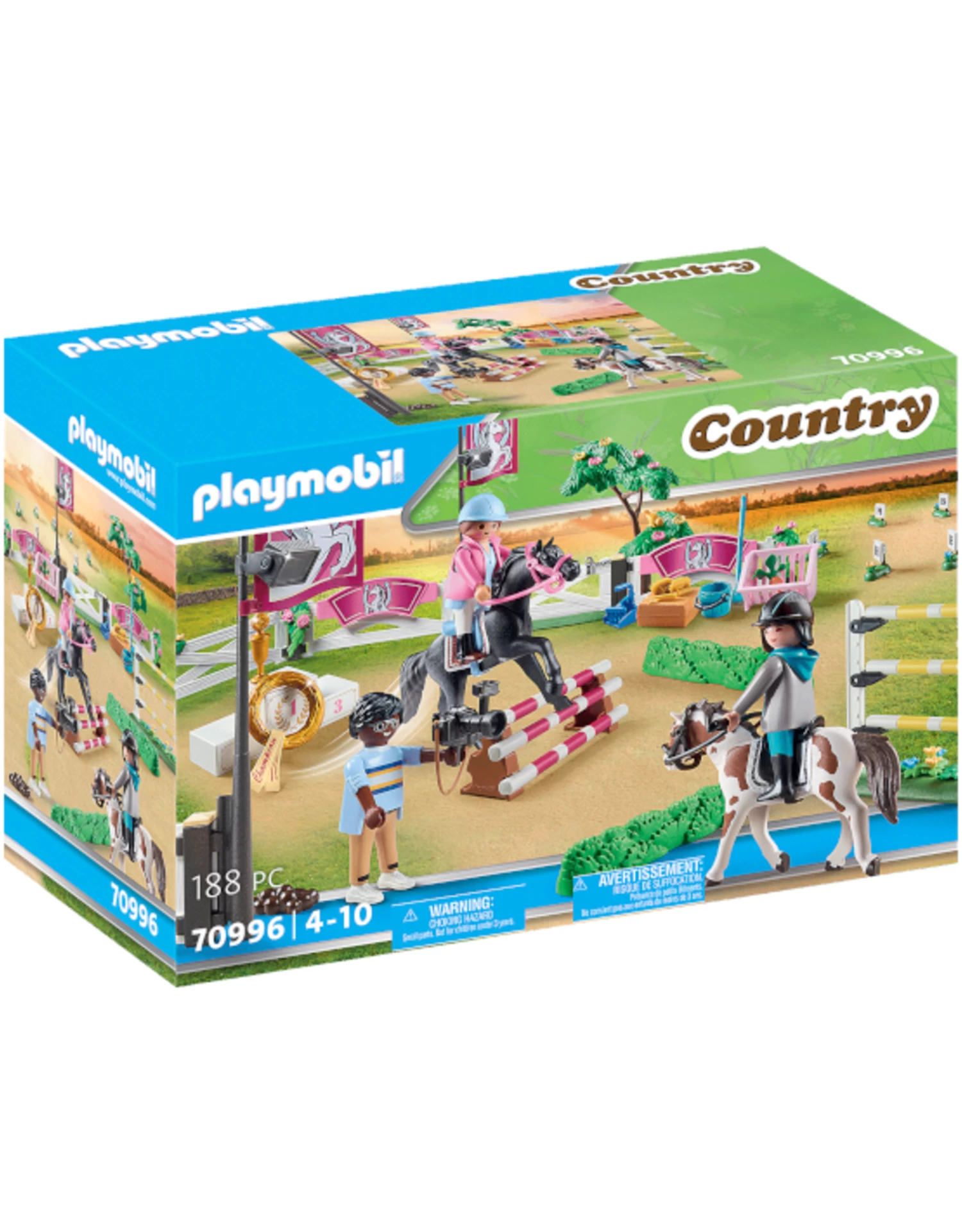 Playmobil - Country - 70996 - Horse Riding Tournament