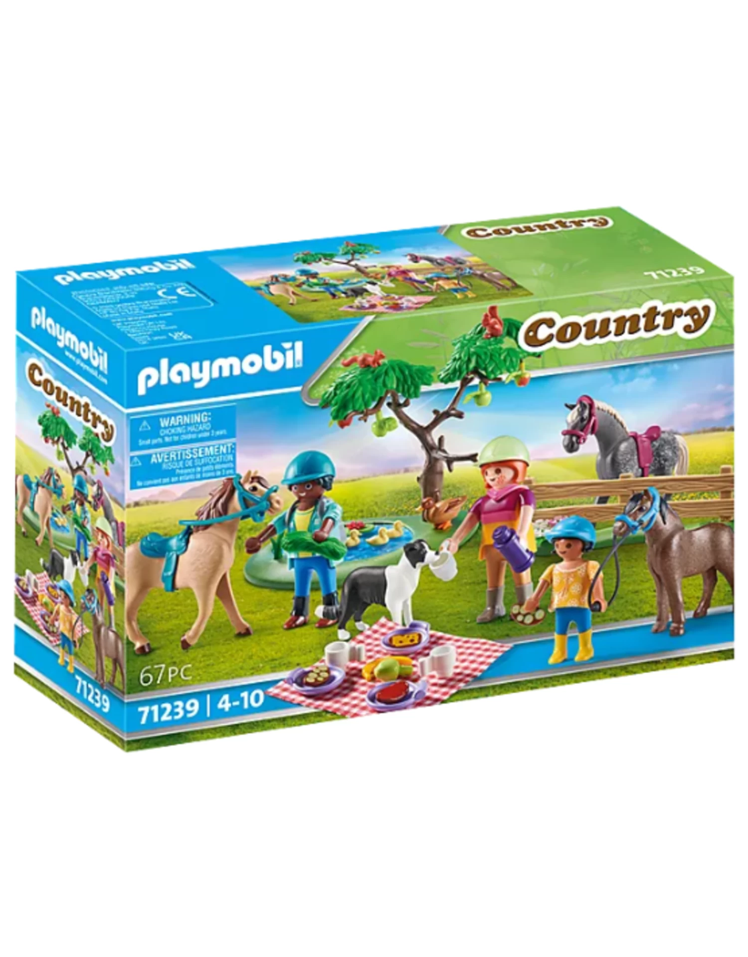 Playmobil - Country - 71239 - Picnic Adventure With Horses