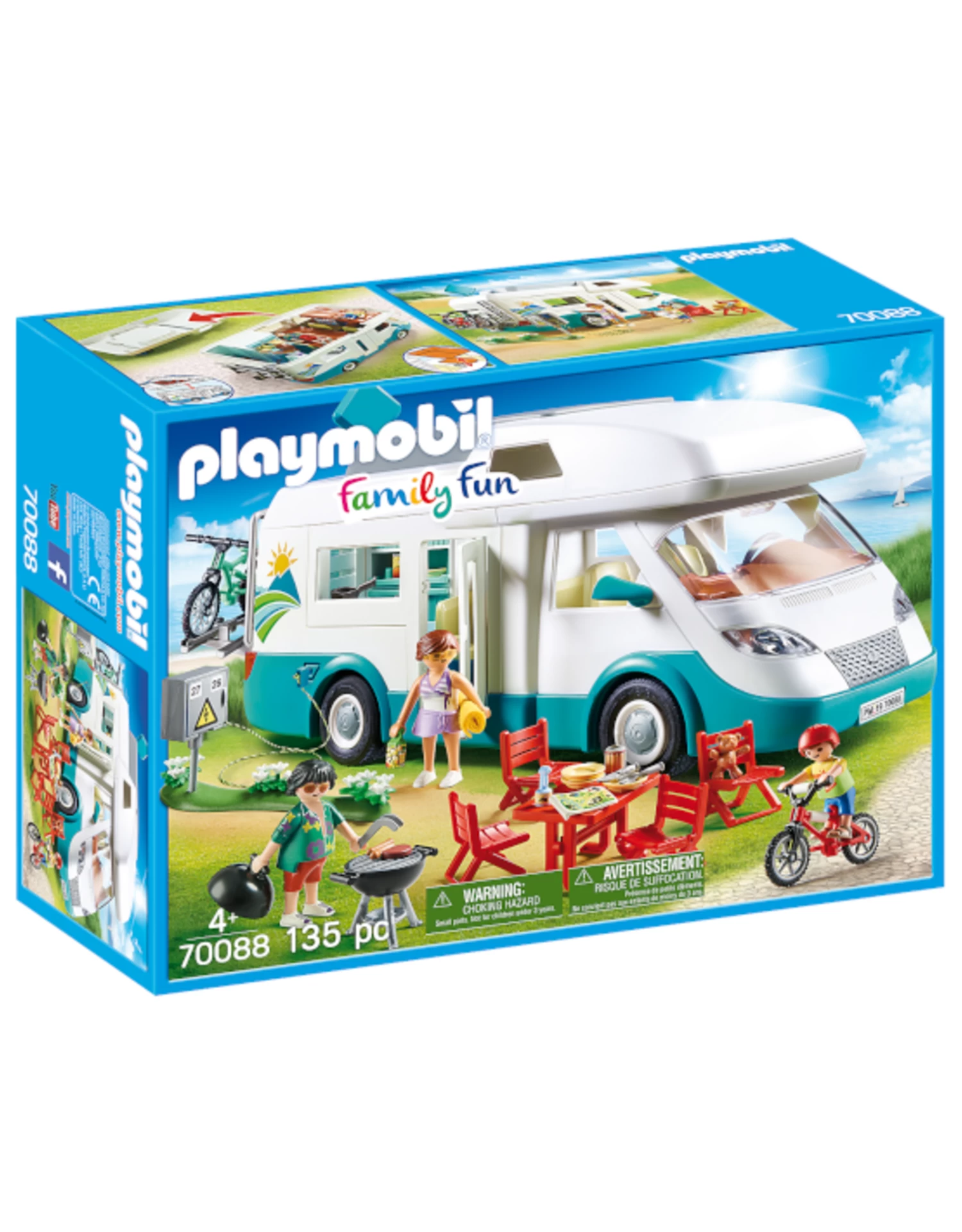 Playmobil - Family Fun - 70088 - Family Camper - Image 2