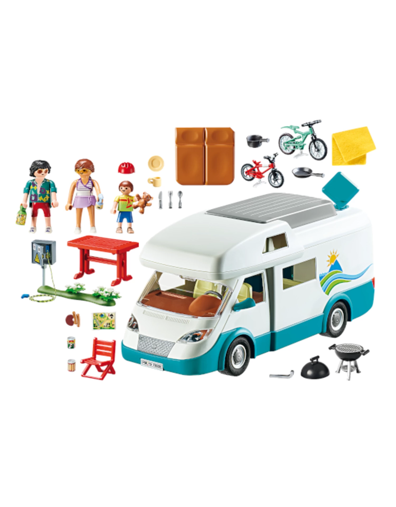 Playmobil - Family Fun - 70088 - Family Camper - Image 3