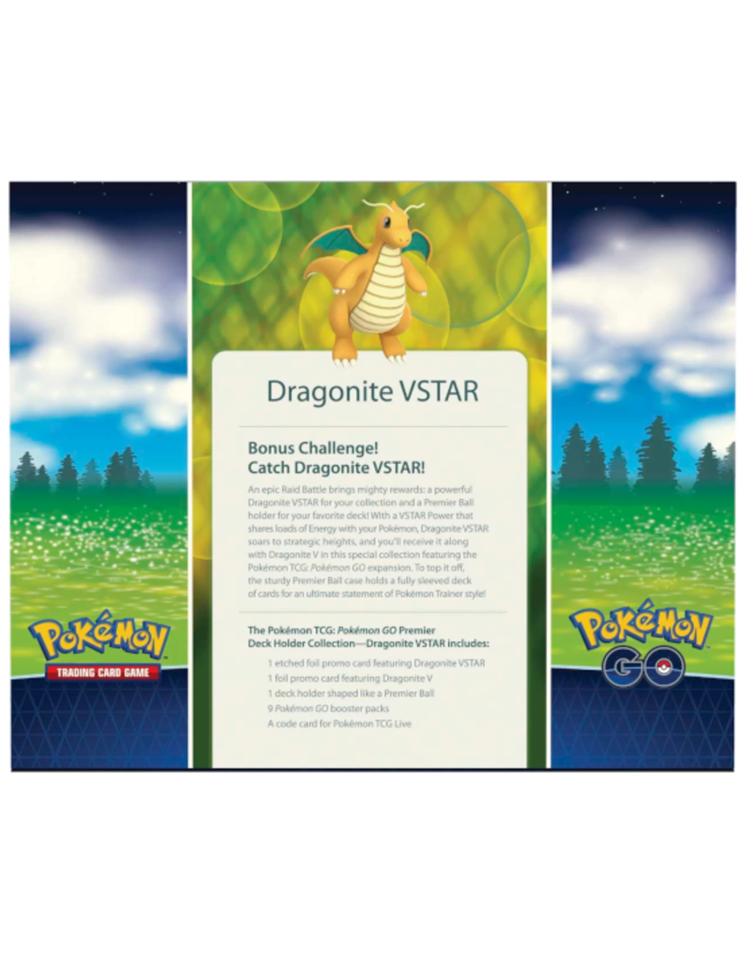 Pokemon TCG - Pokemon GO Premier Deck Holder Dragonite VStar - Image 6